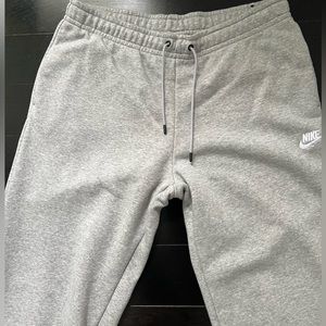 NIKE grey loose fit sweatpants.